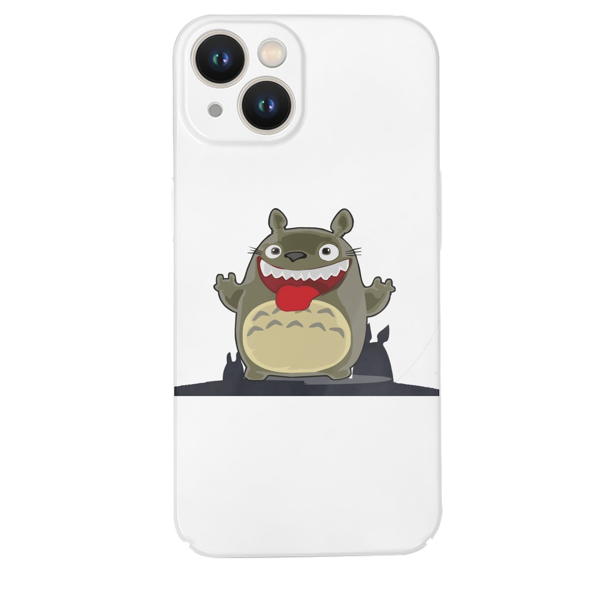（画像用） となりのトトロ 草壁メイ 草壁サツキ My Neighbor Totoro Satsuki Kusakabe Mei Kusakabe 【iPhone 14シリーズ対応】ハードケース